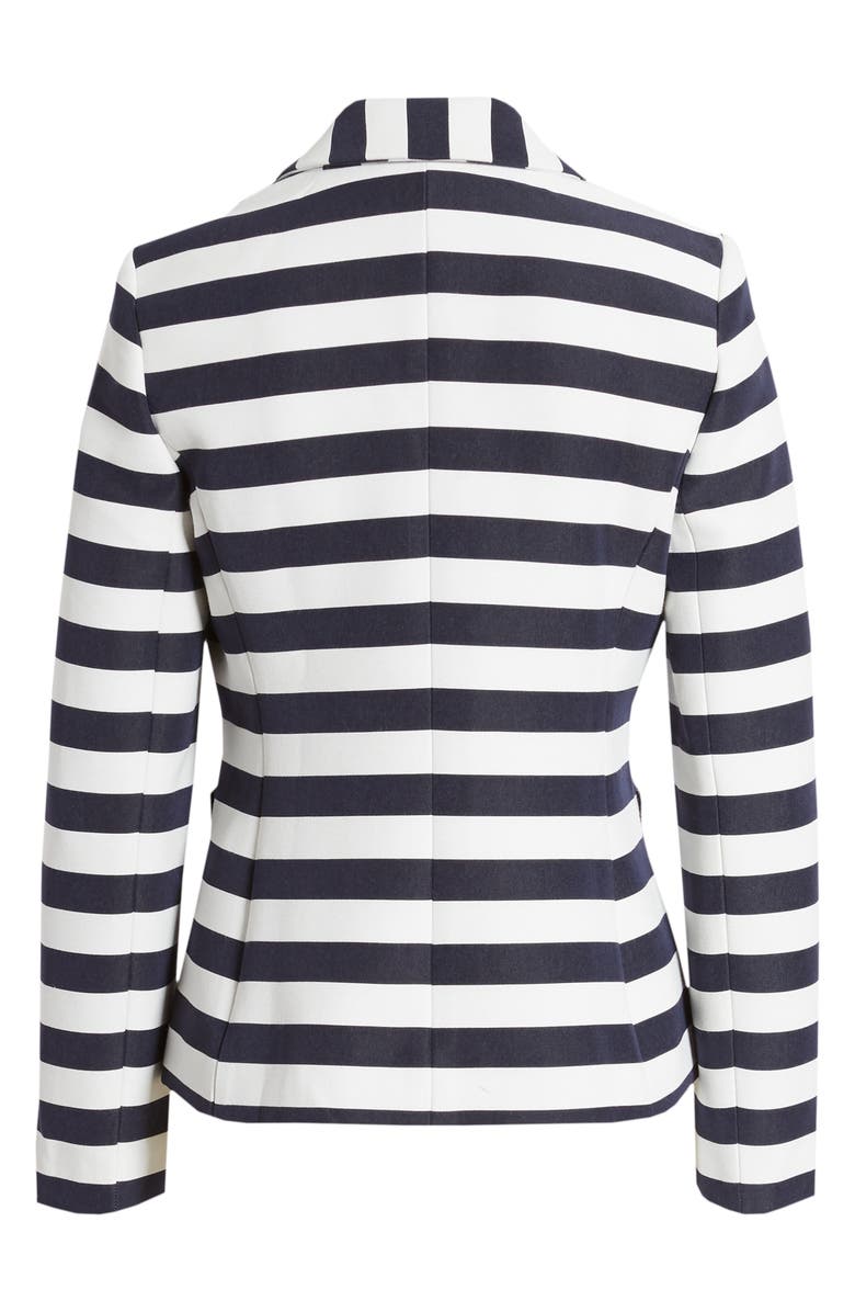 Halogen<sup>®</sup> x Atlantic-Pacific Stripe Blazer, Alternate, color,