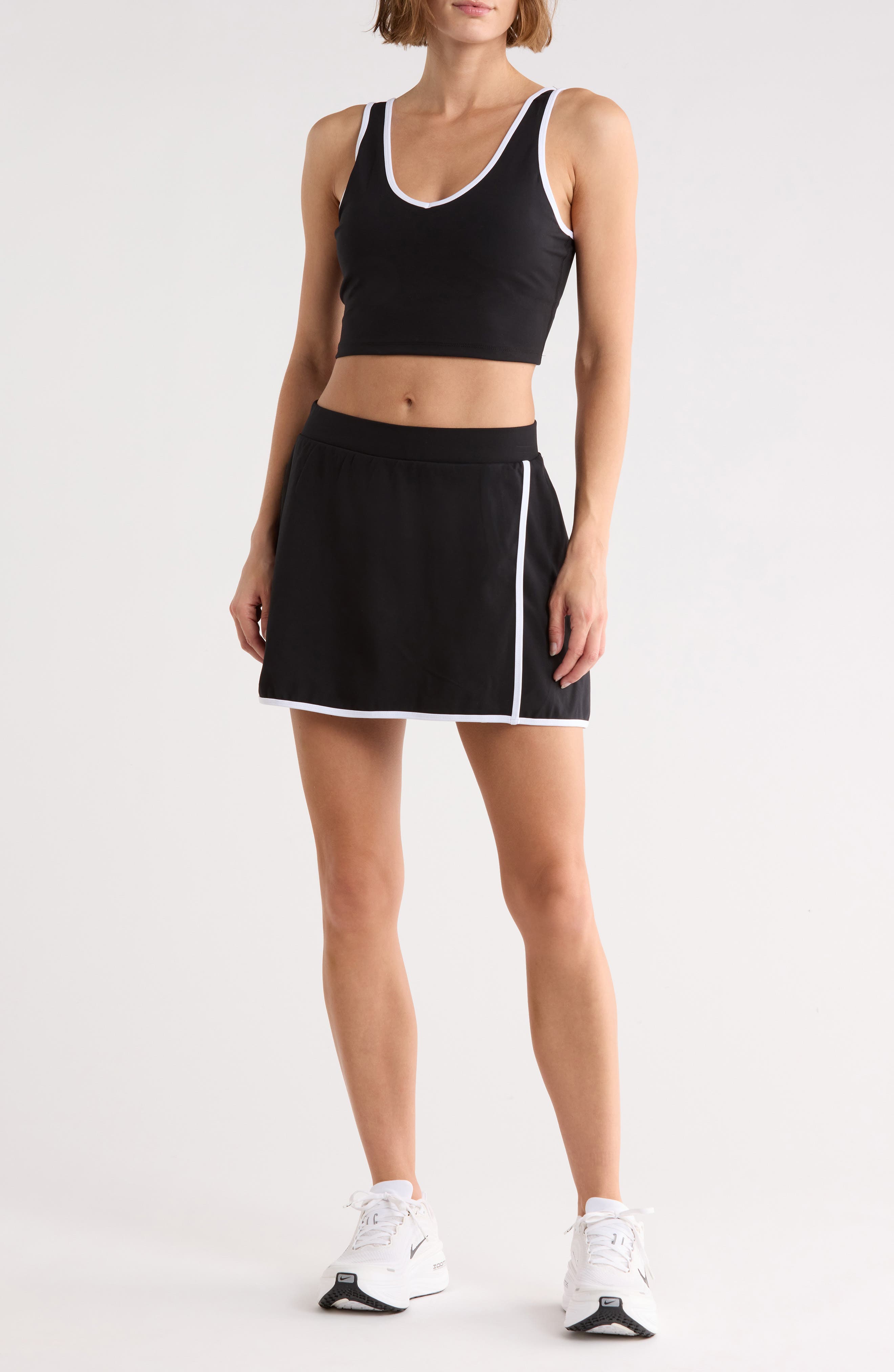 YOGALICIOUS Lux Emmie Crop Tank & Skort Set