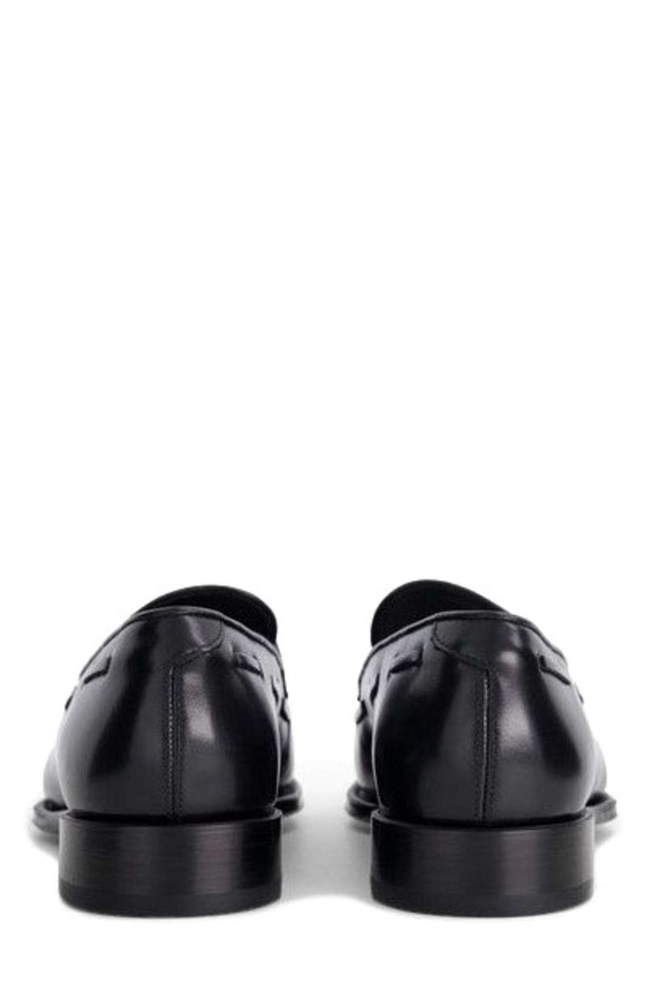 Anthony Veer Camden Tassel Loafer, Alternate, color, Obisidian Black Leather