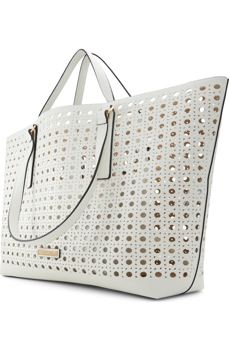 ALDO Beachthare Laser Cut Tote, Alternate, color,