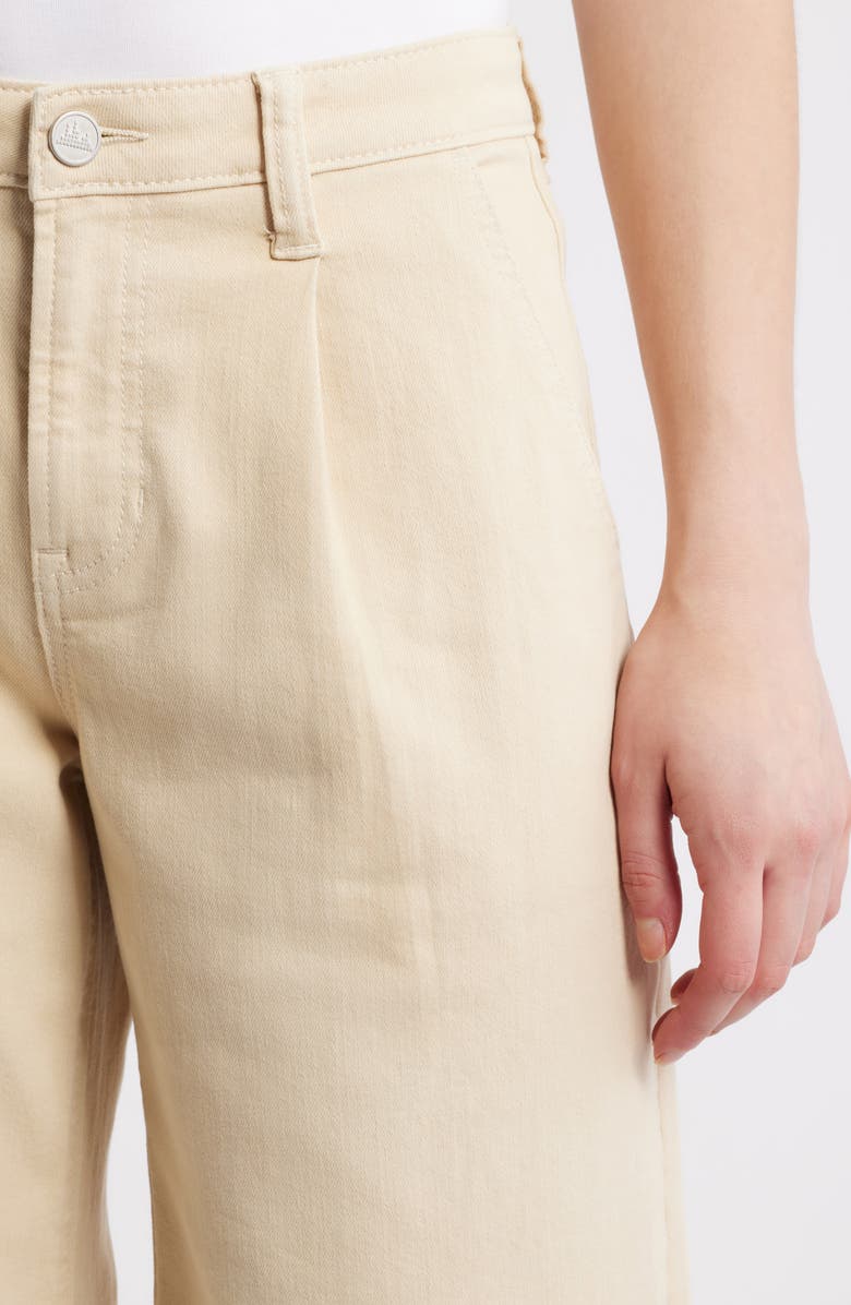 CITY BLUES Wide Leg Trouser Jeans, Alternate, color, Biscotti