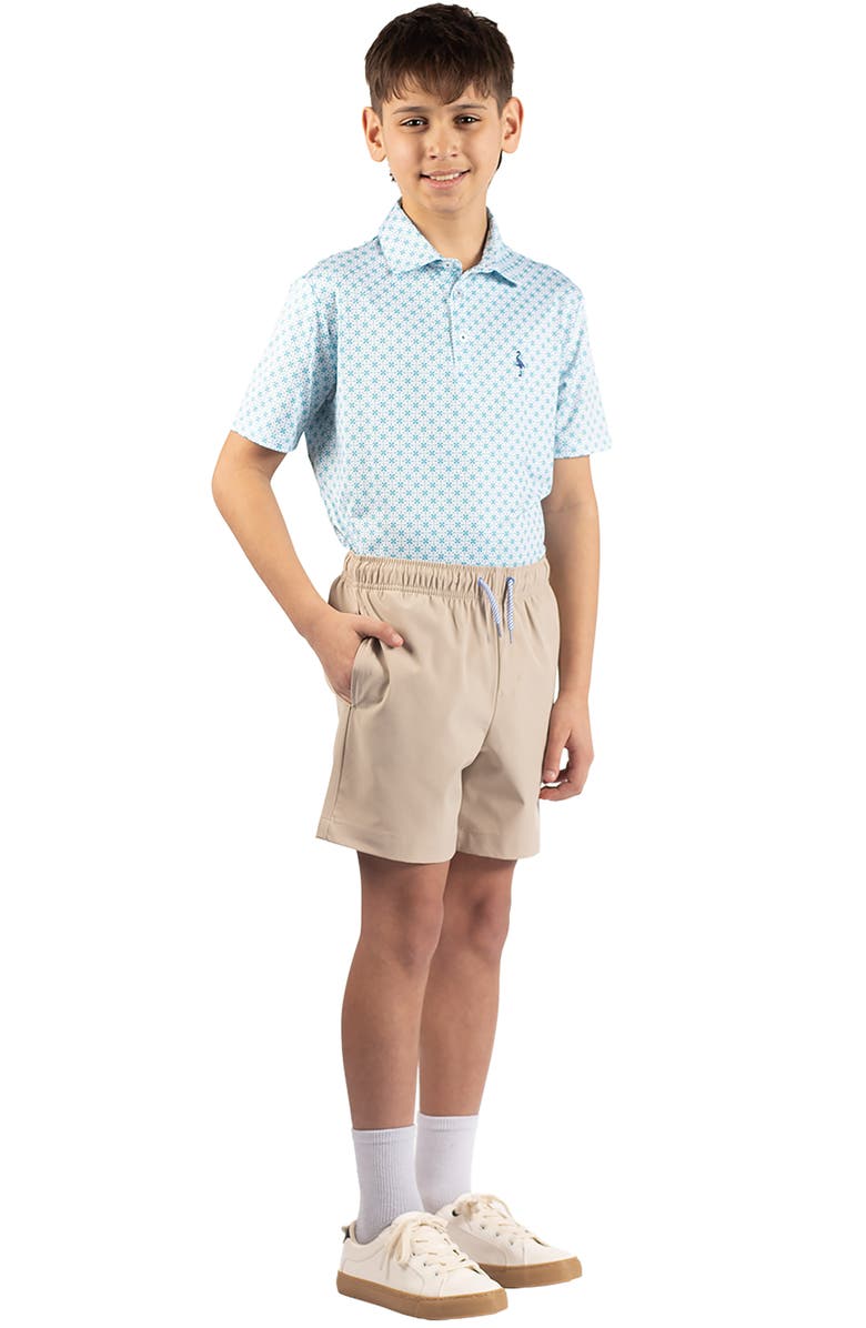 TailorByrd Kids' Drawstring Shorts, Alternate, color, Khaki