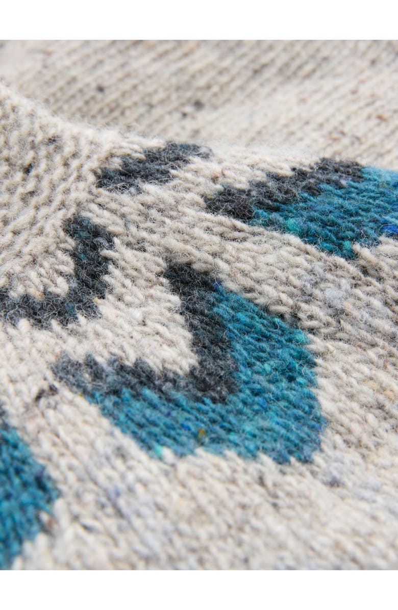 Celtic & Co. Fair Isle Crew Neck Cardigan, Alternate, color,