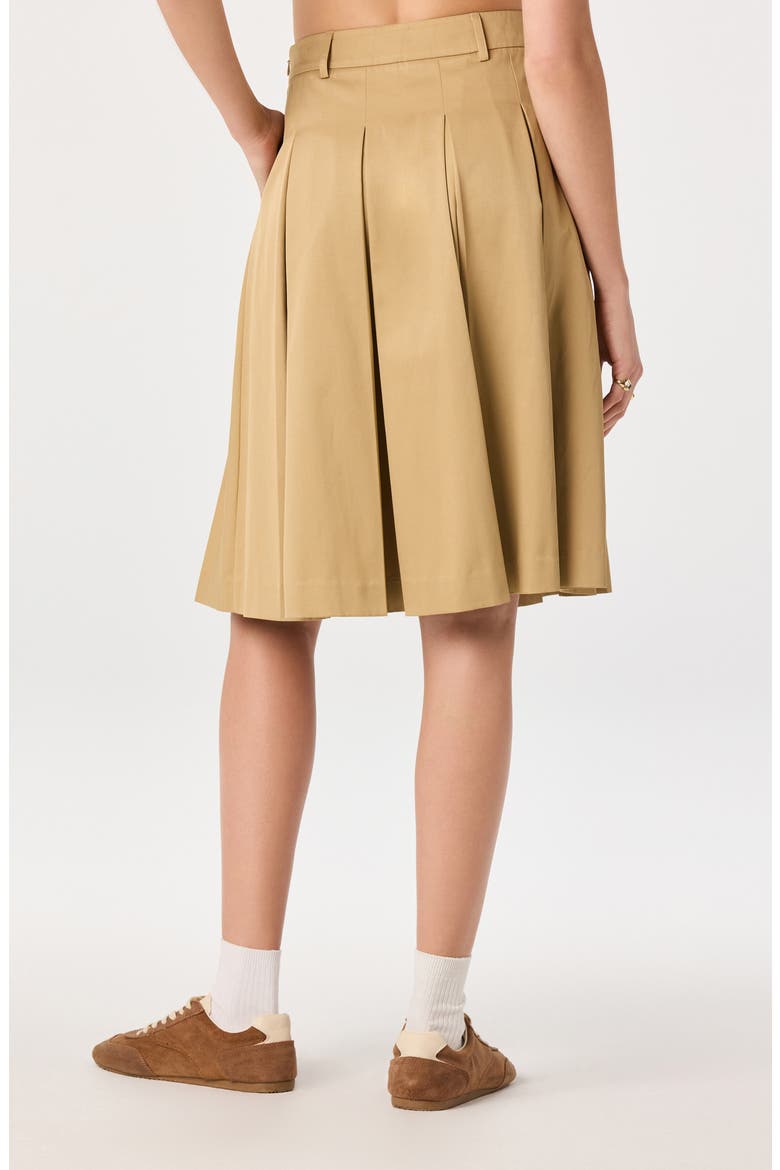 Alice Pleated Skirt, Alternate, color, KHAKI