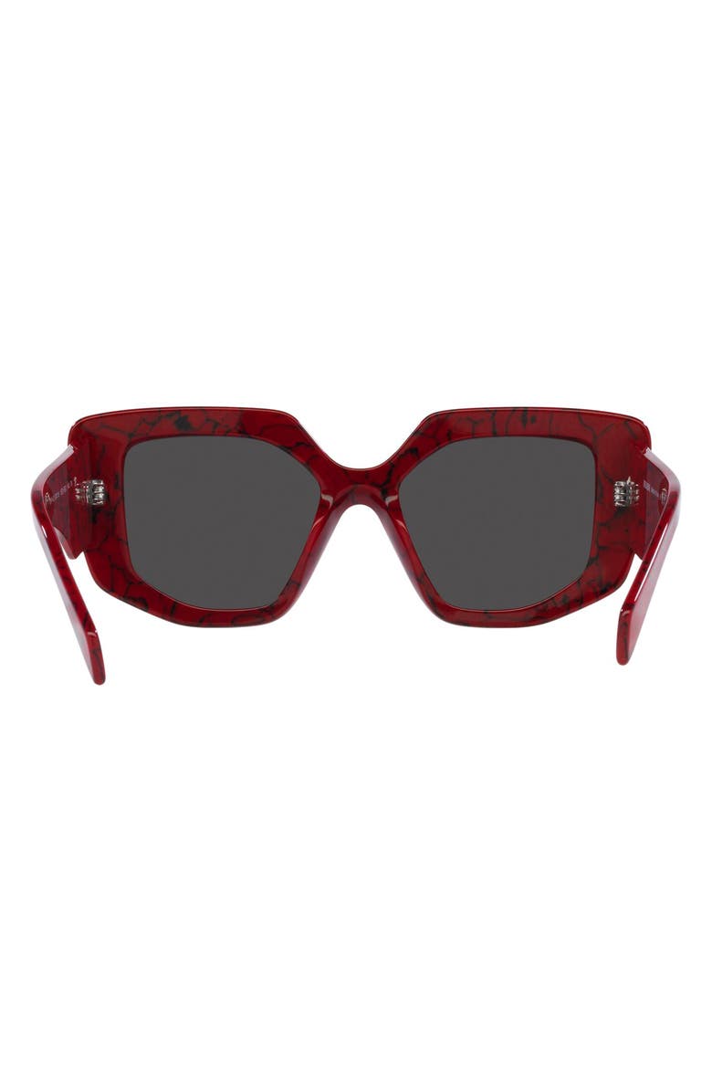 Prada 50mm Geometric Sunglasses, Alternate, color, 