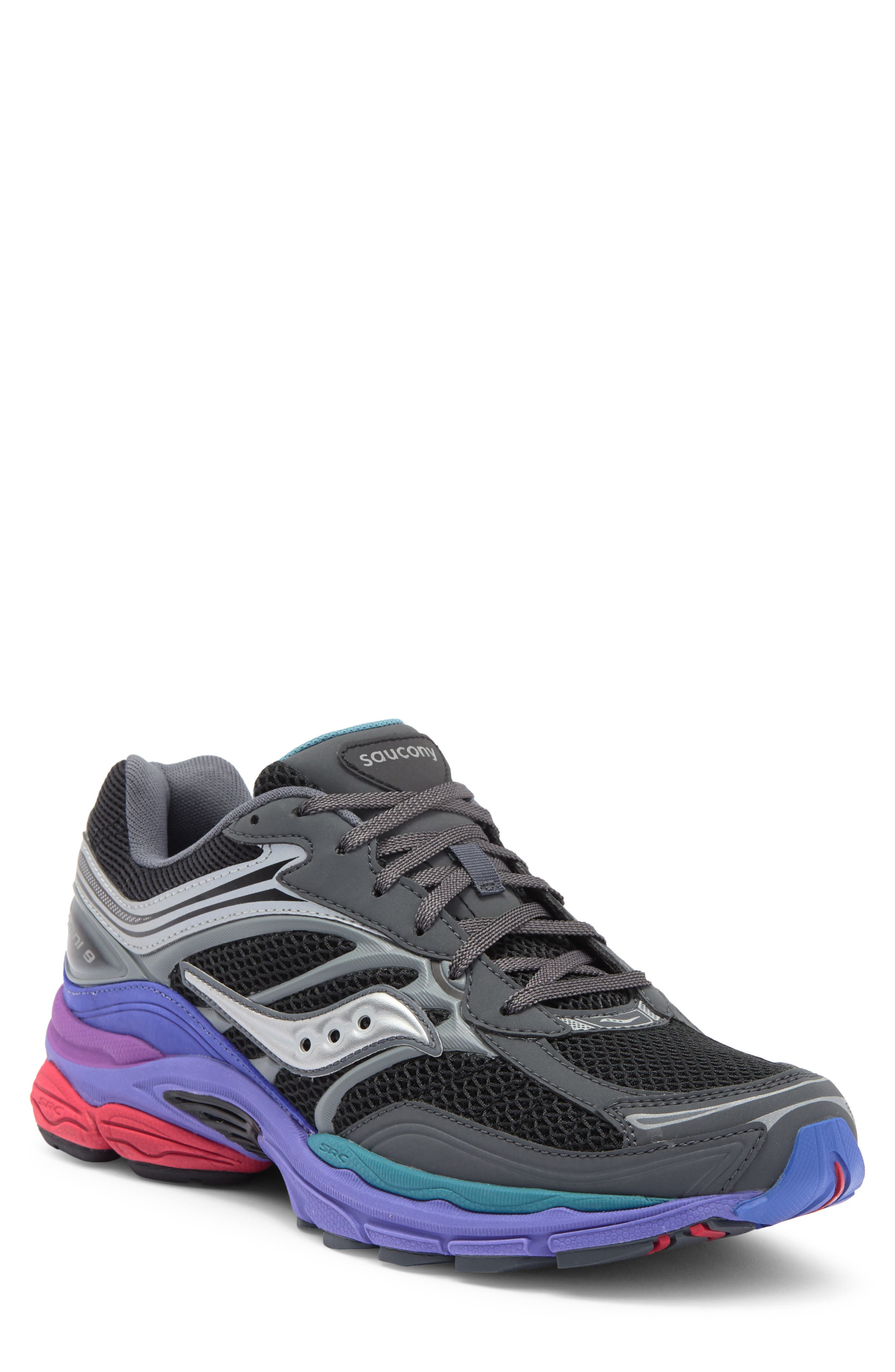 Saucony ProGrid Omni 9 Sneaker, Main, color, Black/ Multi- Galaxy
