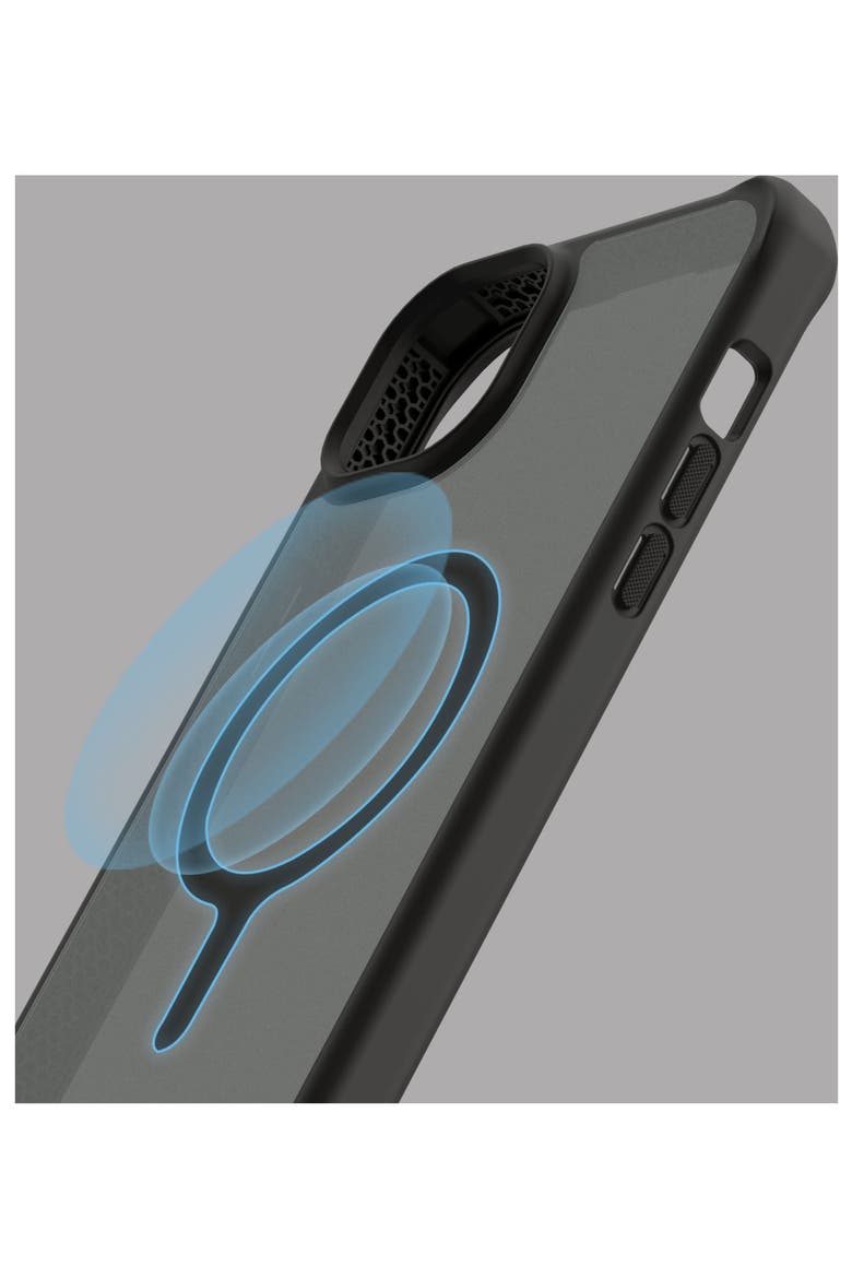 Hybrid_R Frost MagSafe Case for Apple iPhone 15 Plus / iPhone 14 Plus, Alternate, color, Black