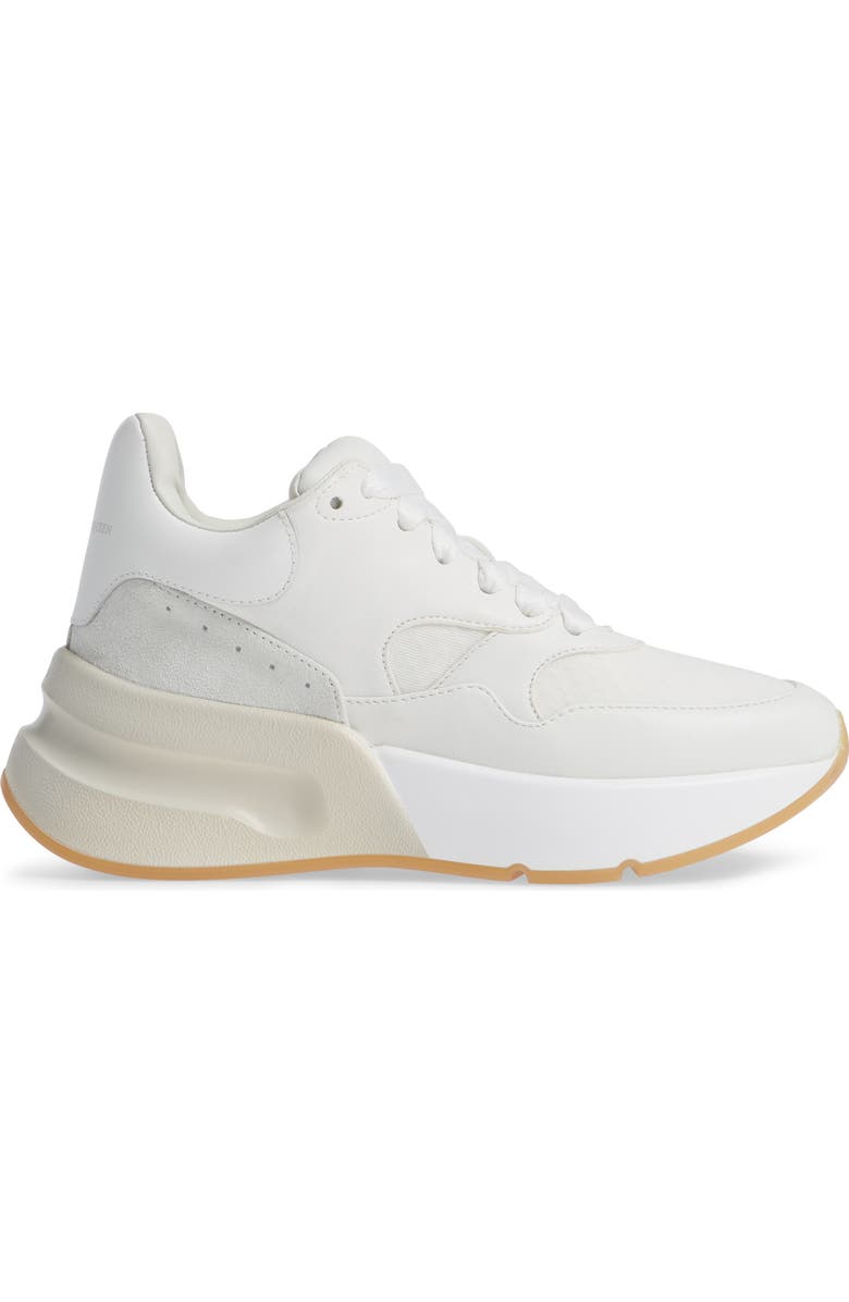 McQueen Alexander McQueen Oversized Lace-Up Sneaker, Alternate, color,