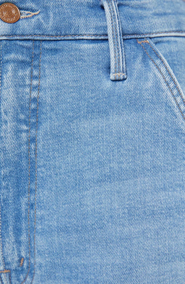 MOTHER The Stud Finder High Waist Ankle Relaxed Straight Leg Carpenter Jeans, Alternate, color, Satisfy Your Cravings