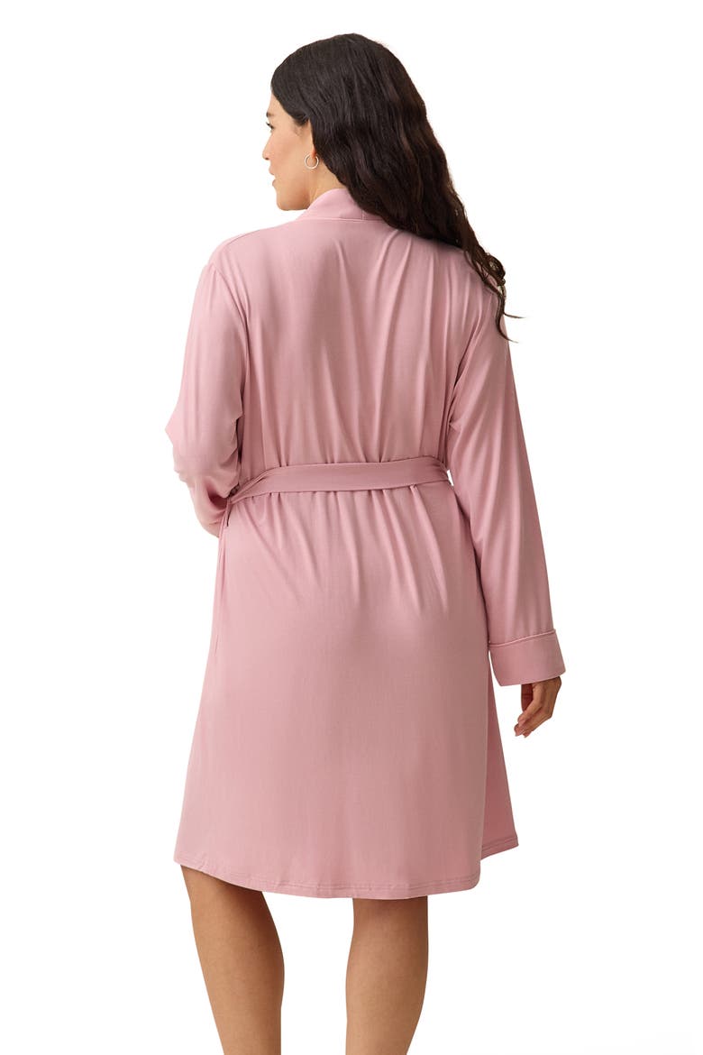 Clea Classic Robe, Alternate, color, Light Mauve