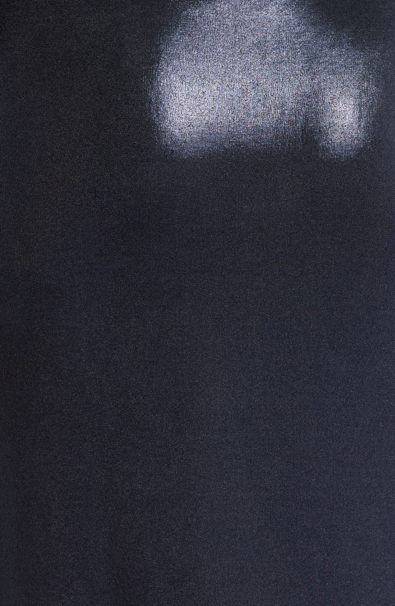 Norma Kamali Obie Cover-Up Gown, Alternate, color, True Navy