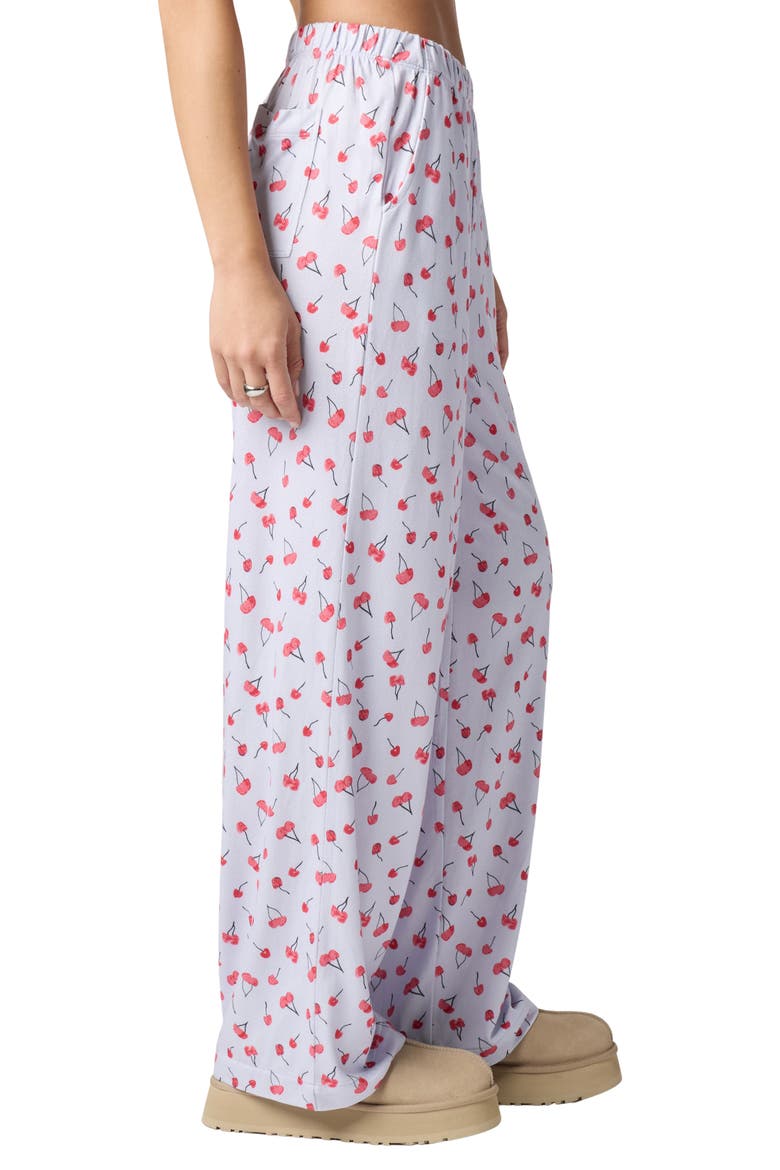 Pillowsoft Sleep Pants, Alternate, color, CHERRY BLUE
