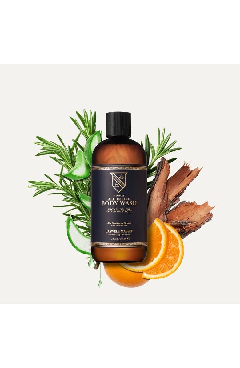 Caswell-Massey All-in-One Body Wash, Alternate, color, 12Oz