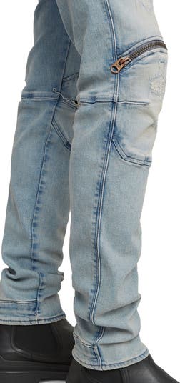 G-STAR 5620 3D Zip Knee Ripped Skinny Jeans | Nordstrom
