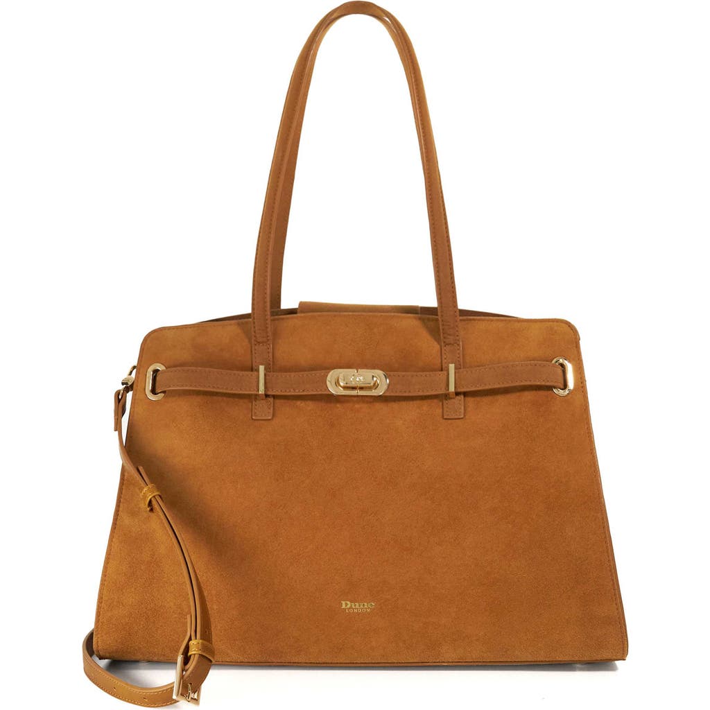 Dune London Define Tote In Tan