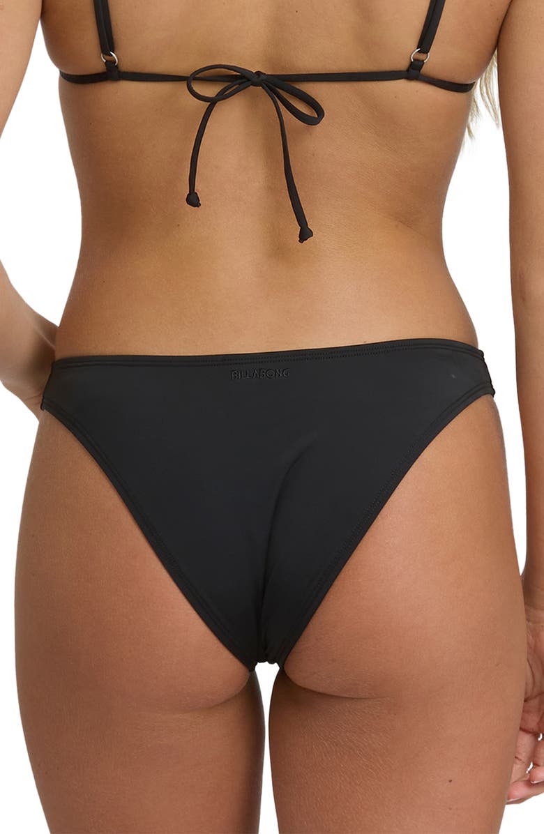 Billabong Sol Searcher Hike Bikini Bottoms, Alternate, color, Black Pebble