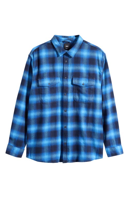 Vans Bixby Plaid Cotton Flannel Button-up Shirt In Multi