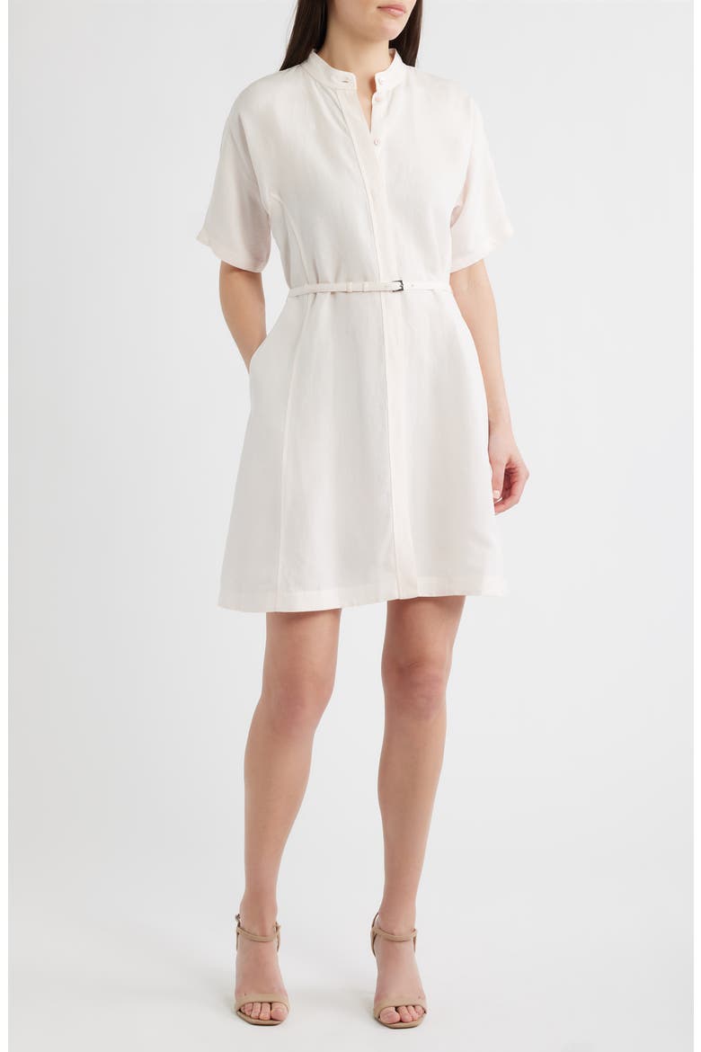 Dalinia Belted Shirtdress, Main, color, OCEAN ROSE