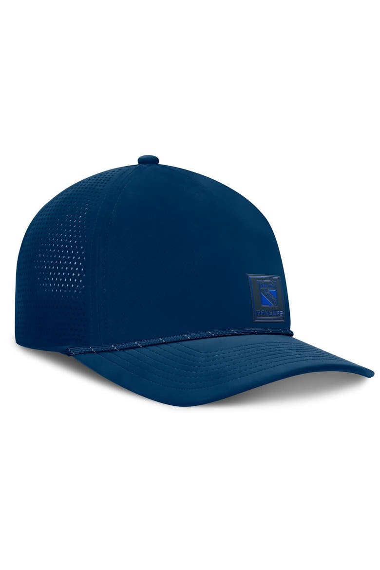 Men's Fanatics Blue New York Rangers Captain Rope Adjustable Hat, Alternate, color, Blue