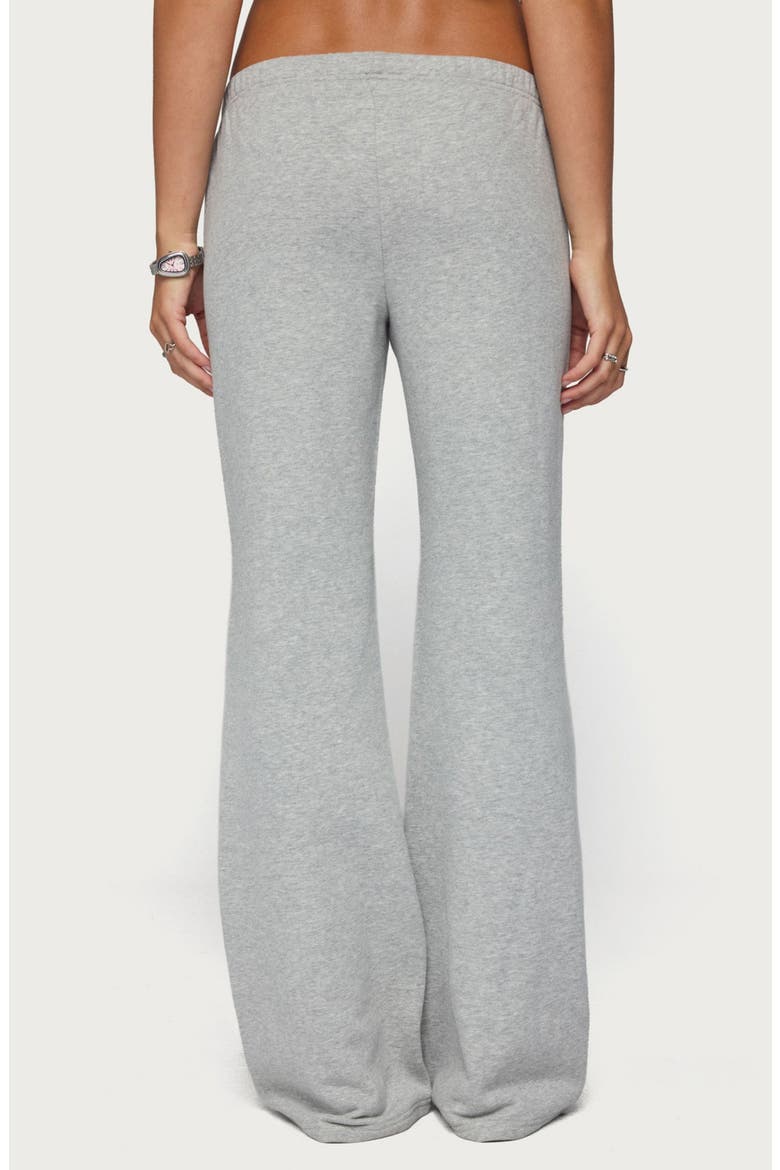 Rachel Low Rise Flare Sweatpants, Alternate, color, GRAY-MELANGE