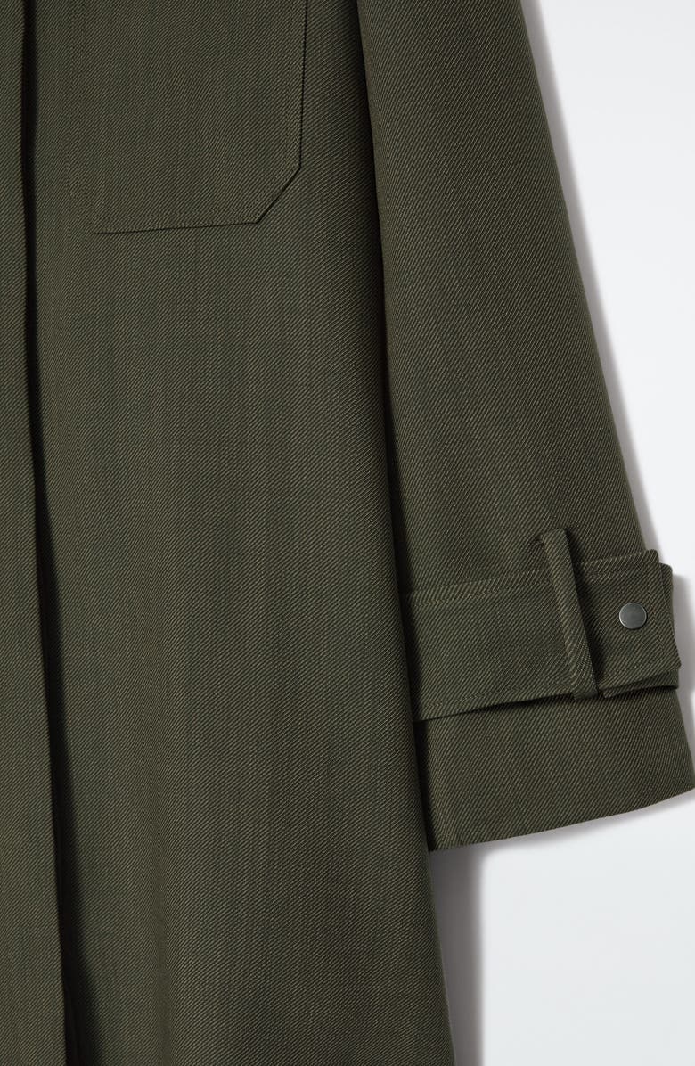 COS Stand Collar Shirtdress, Alternate, color,