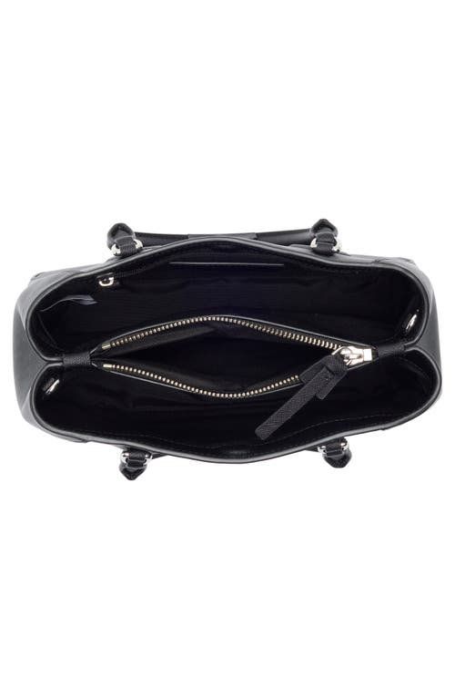 Marc Jacobs The Small Trademarc Small Satchel Bag In Black