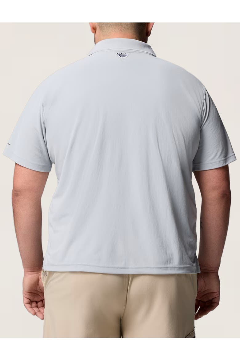 Big & Tall Pfg Freezer Polo Shirt, Alternate, color, COOL GREY
