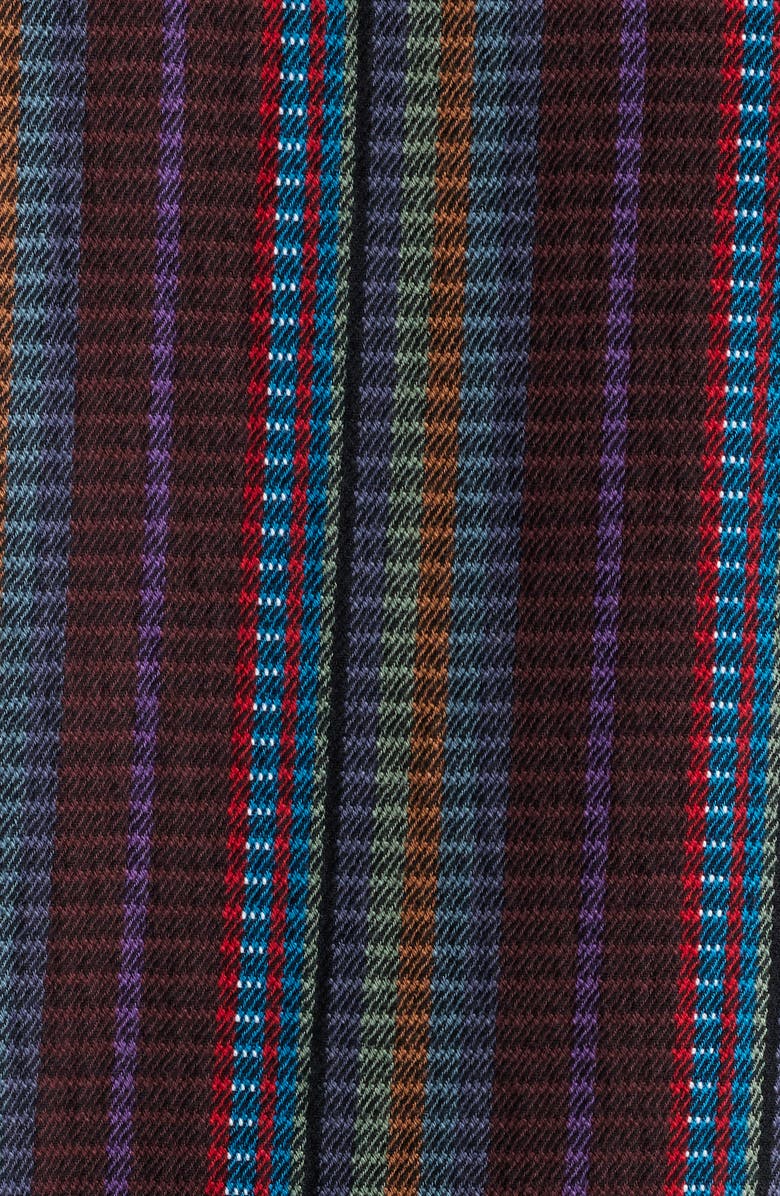 Obey Wanderer Stripe Long Sleeve Camp Shirt, Alternate, color,