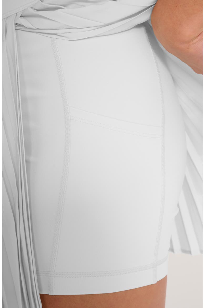 Double Down Golf Skort, Alternate, color, BRILLIANT WHITE