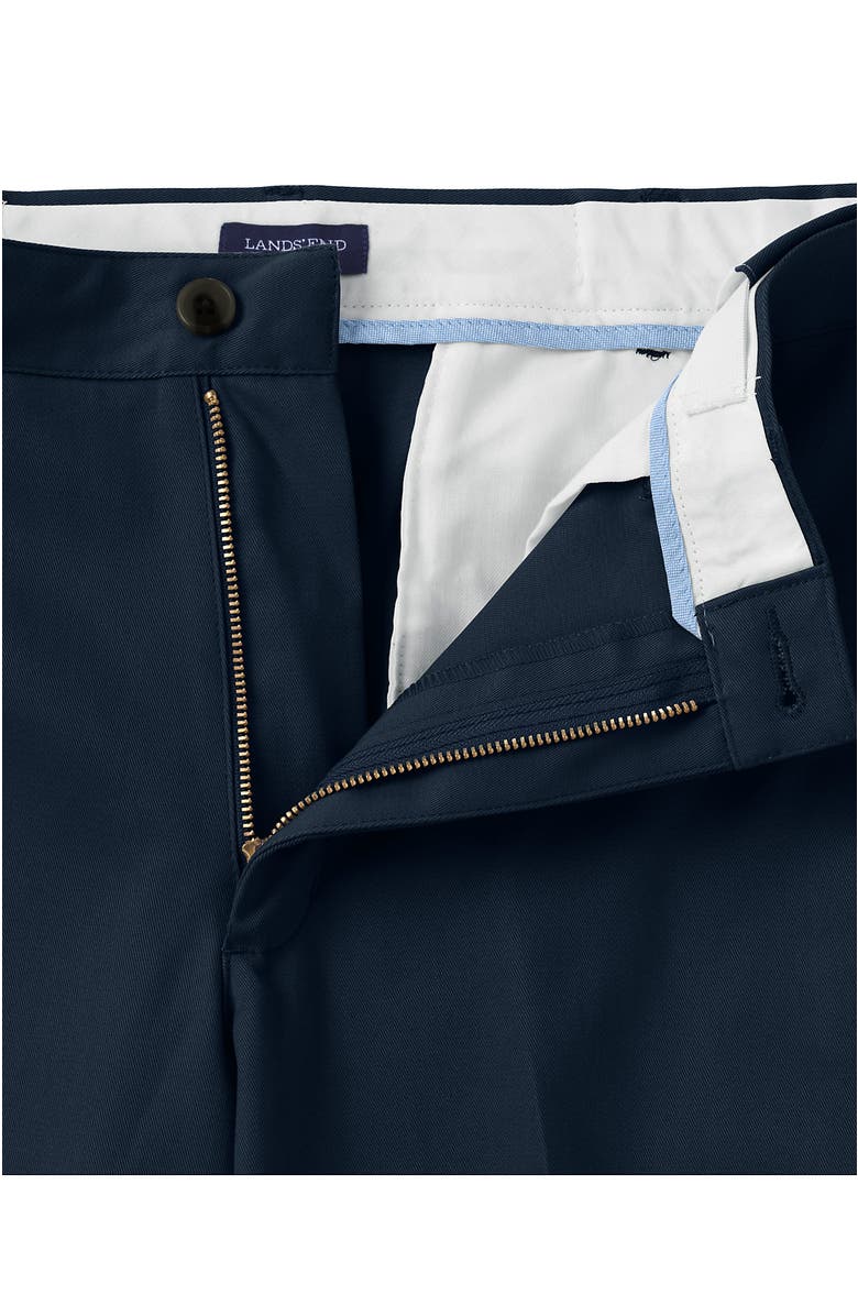 Lands' End Prehem Comfort Waist No Iron Chino Pants, Alternate, color, Radiant Navy