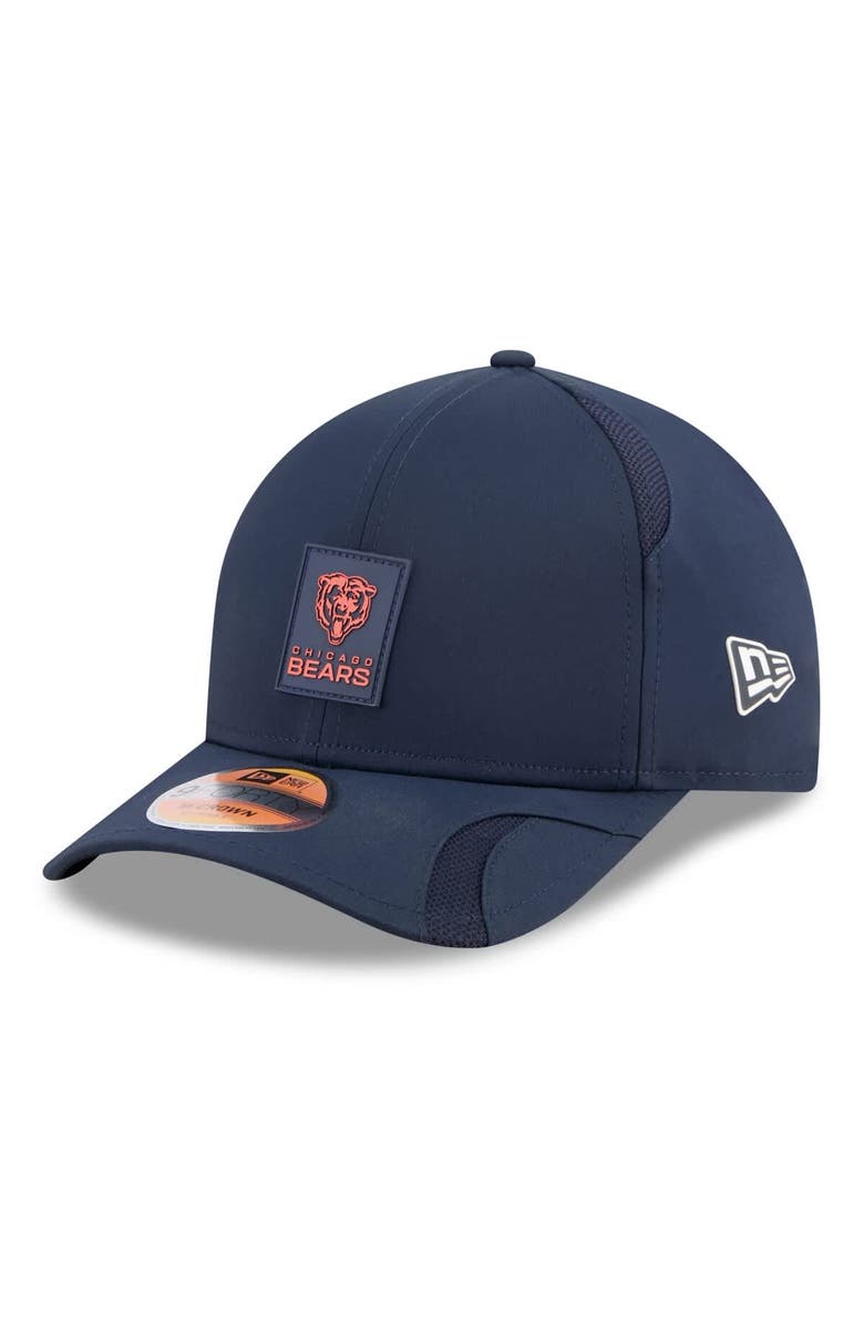 New Era Men's New Era Navy Chicago Bears 2025 Sideline M-Crown 9FORTY Adjustable Hat, Main, color,