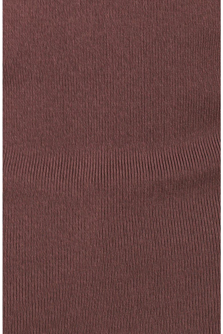 Trinity Sweetheart Neck Knit Top, Alternate, color, CHOCOLATE BROWN
