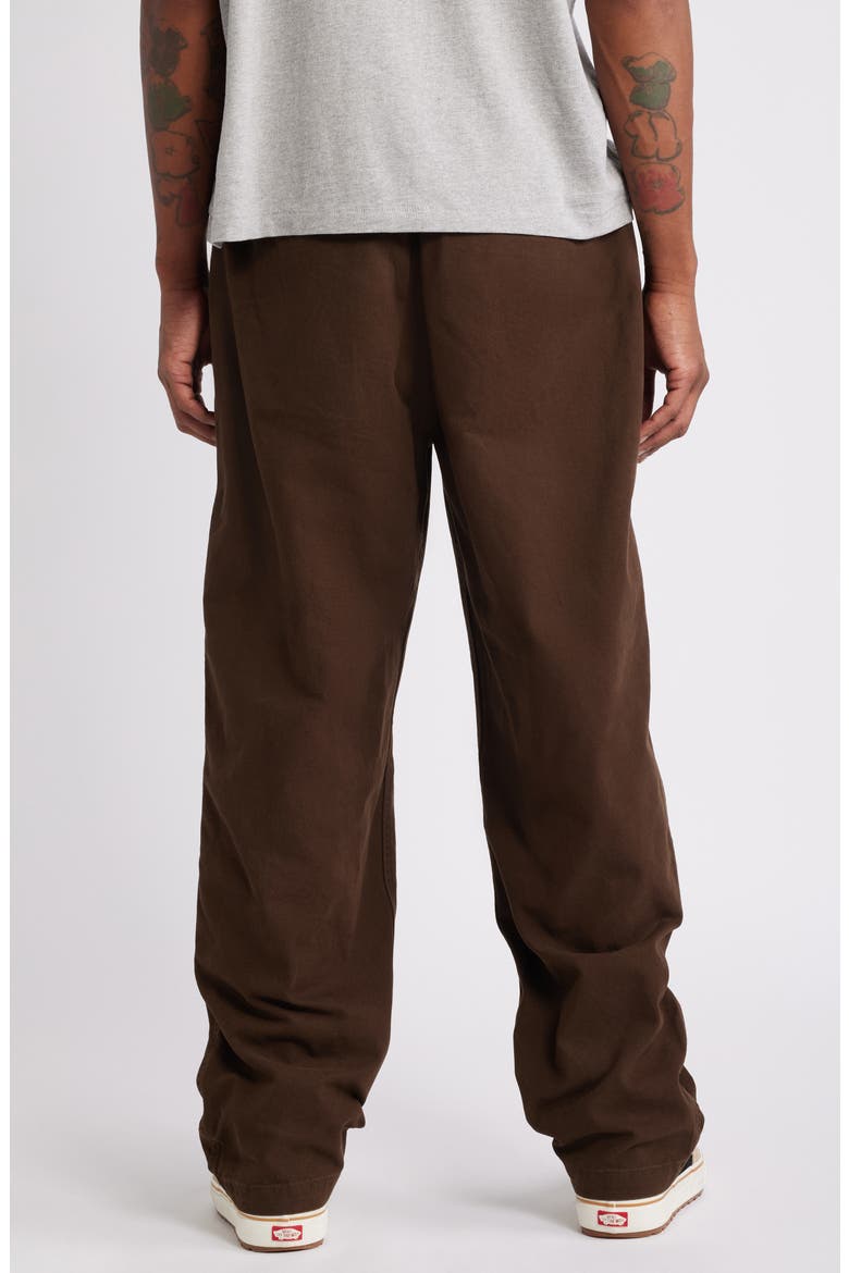Easy Cotton Drawstring Pants, Alternate, color, DEMITASSE