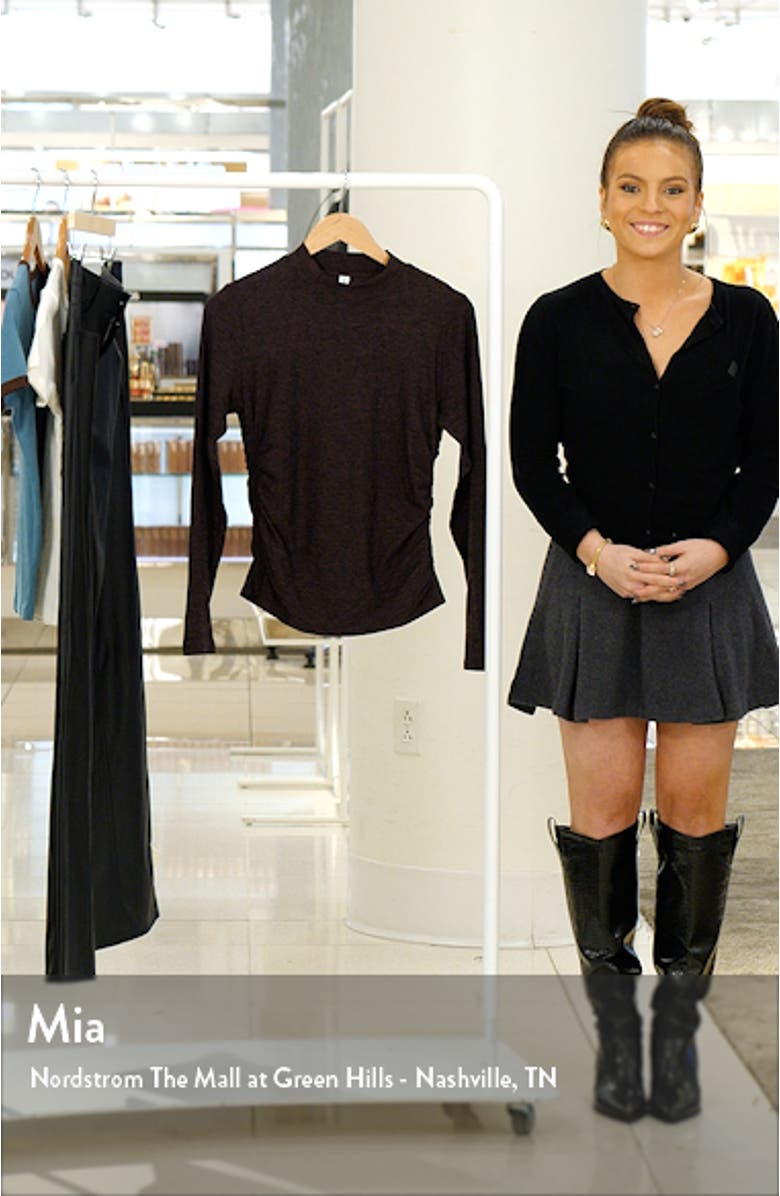 Skysoft Mock Neck Top, sales video thumbnail