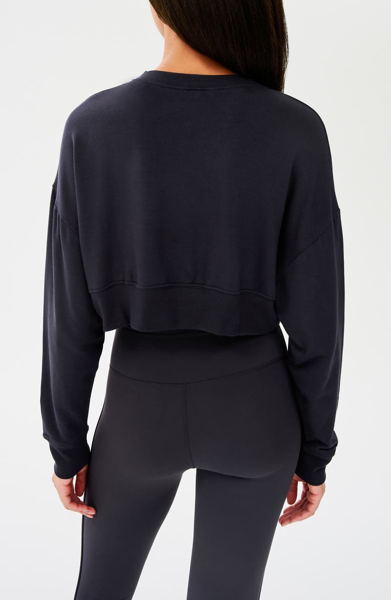 SPLITS59 Noah Crop Fleece Sweatshirt, Alternate, color,