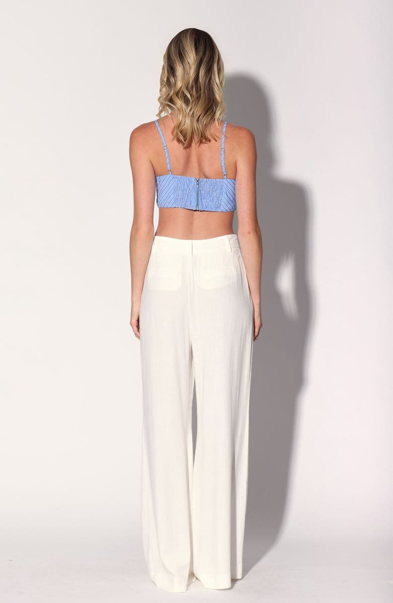 Walter Baker Belinda Pant, Alternate, color, Clay Pinstripe