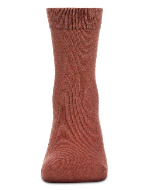 Memoi Kids' Basic Cotton Blend Crew Socks