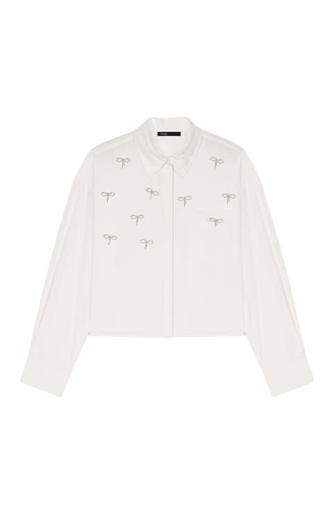 Jewel detail shirt