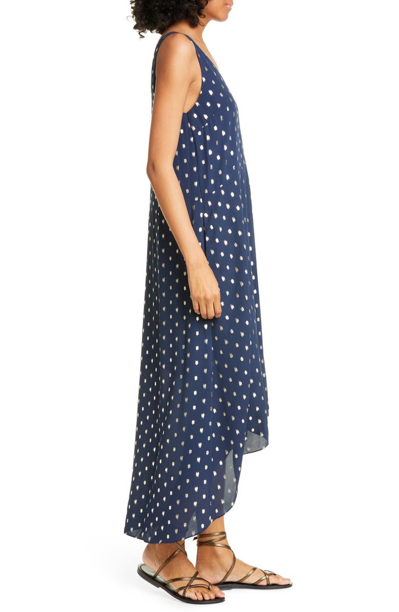 Ted Baker London High/Low Dress, Alternate, color, Dk-Blue