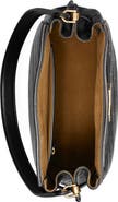Tory Burch Lee Radziwill Croc Embossed Leather Bucket Bag