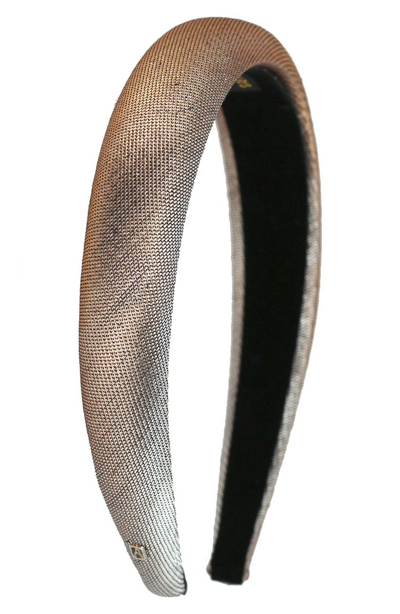 Alexandre de Paris Sparkle Padded Headband, Main, color, 