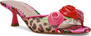 Betsey Johnson Lambert Flower Embellished Sandal