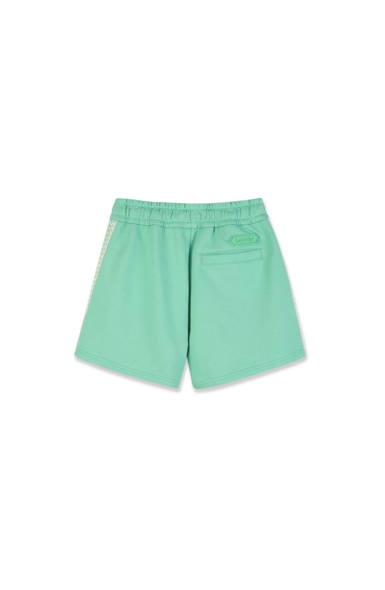 Lanvin Fleece Shorts, Alternate, color, Jade