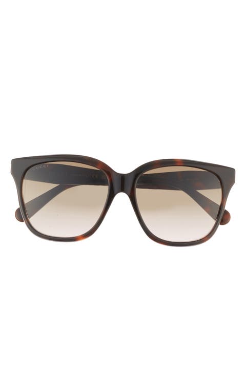 56mm Square Sunglasses
