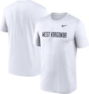 Nike Men's Nike White West Virginia Mountaineers Primetime Legend Wordmark T-Shirt