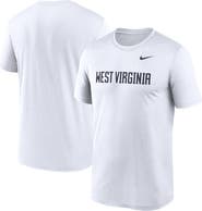 Nike Men's Nike White West Virginia Mountaineers Primetime Legend Wordmark T-Shirt