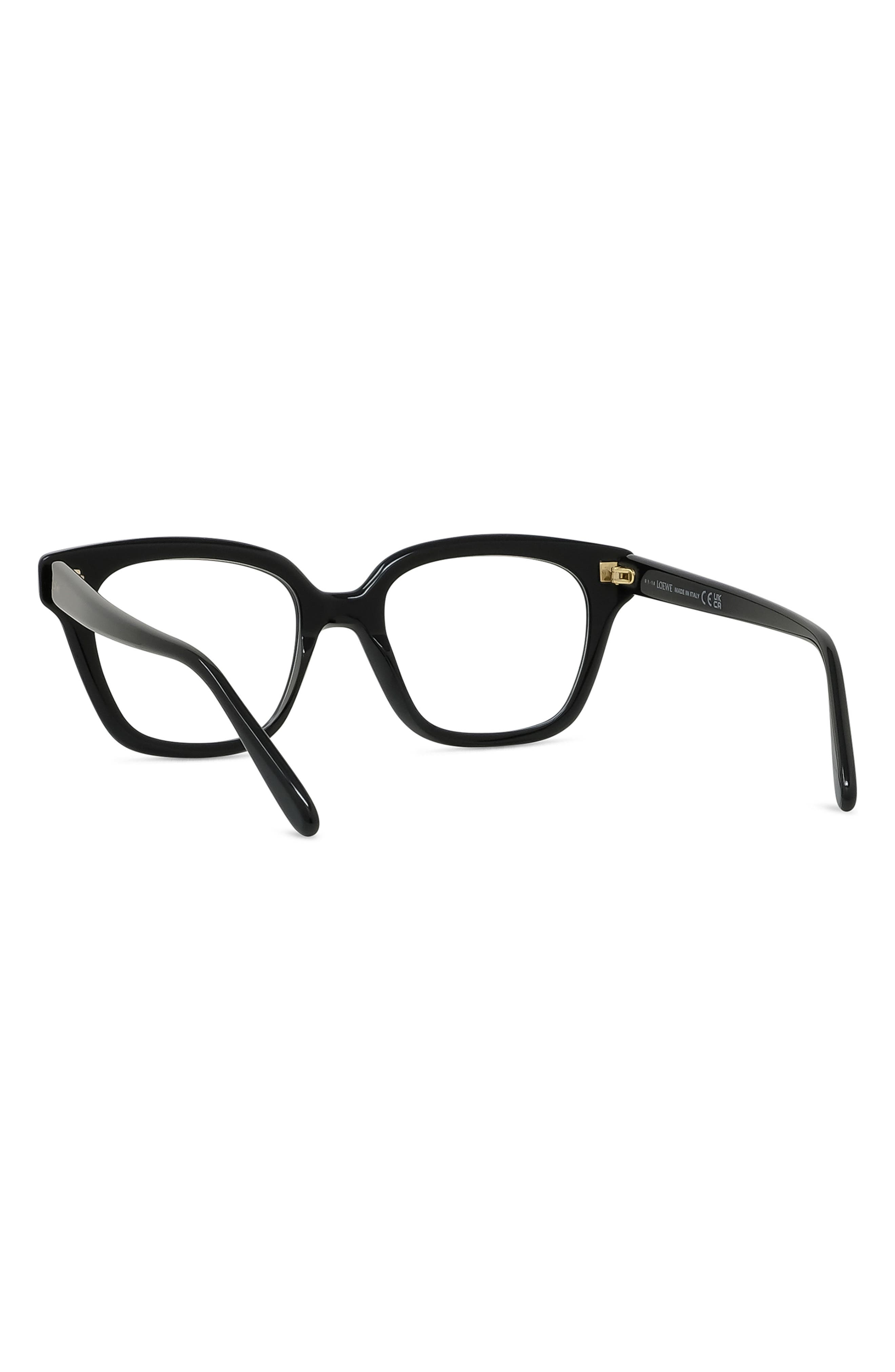 Loewe Slim 51mm Geometric Optical Glasses | Nordstrom
