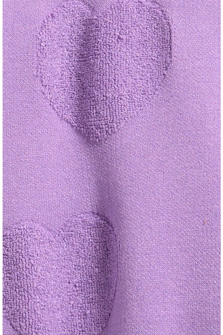 Big Heart Sweater, Alternate, color, PURPLE