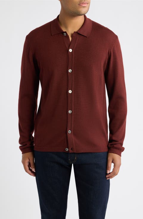 Alistair Merino Wool Cardigan