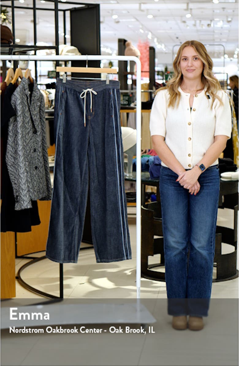 Cozy Drawcord Wide Leg Pants, sales video thumbnail